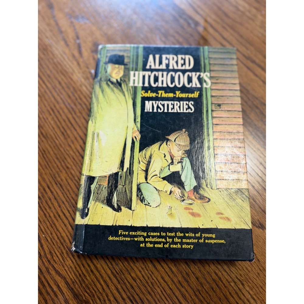 Alfred Hitchcock Solve-Them-Yourself Mysteries Vintage 1963 Random House Book
